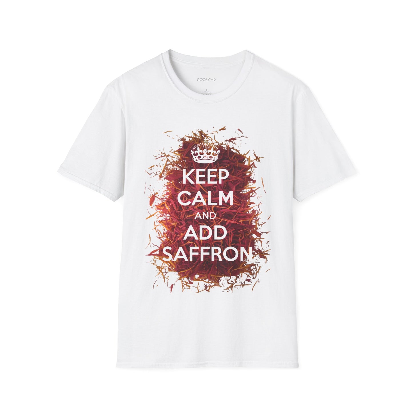 Keep Calm and Add Saffron Unisex T-Shirt
