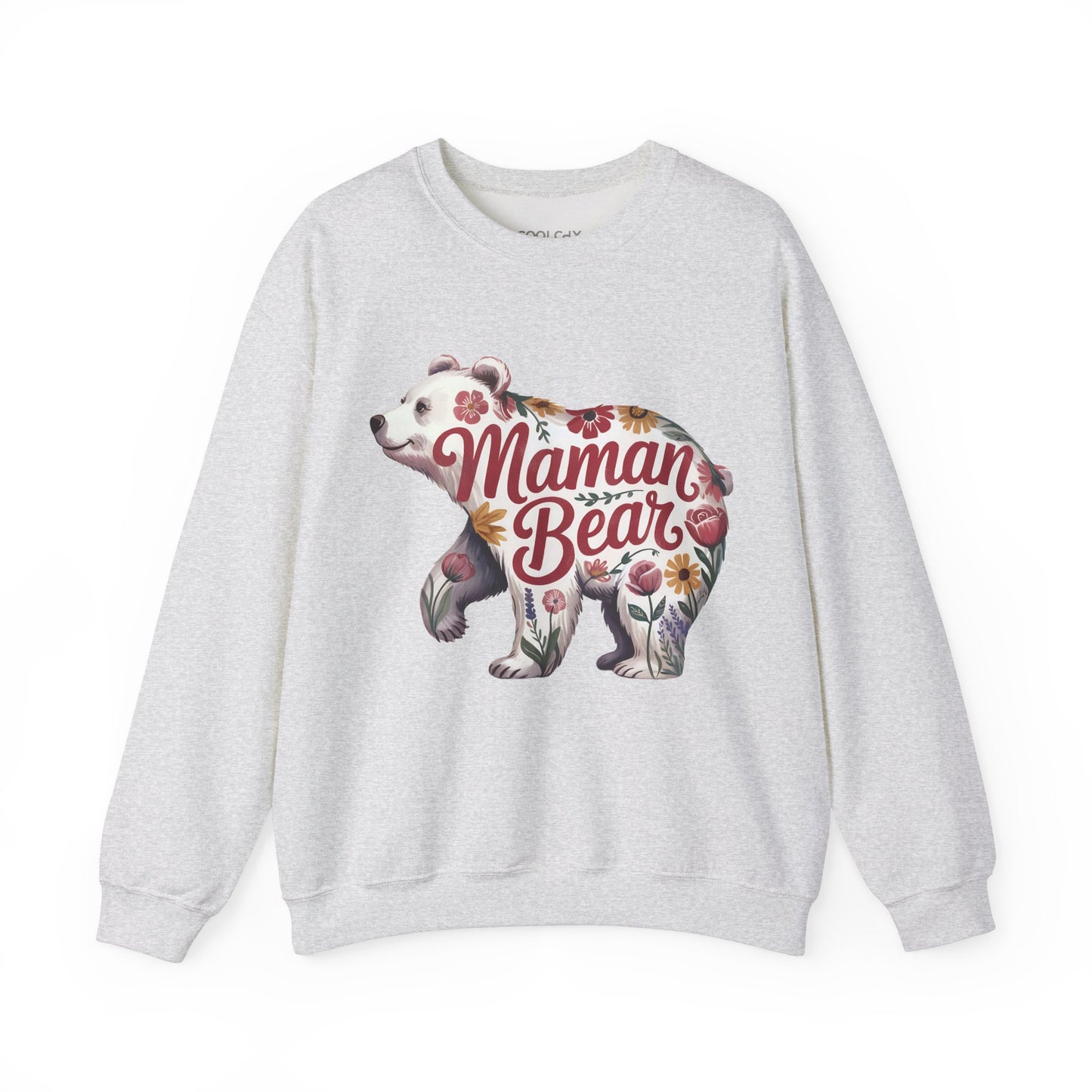 Maman Bear Floral Sweatshirt