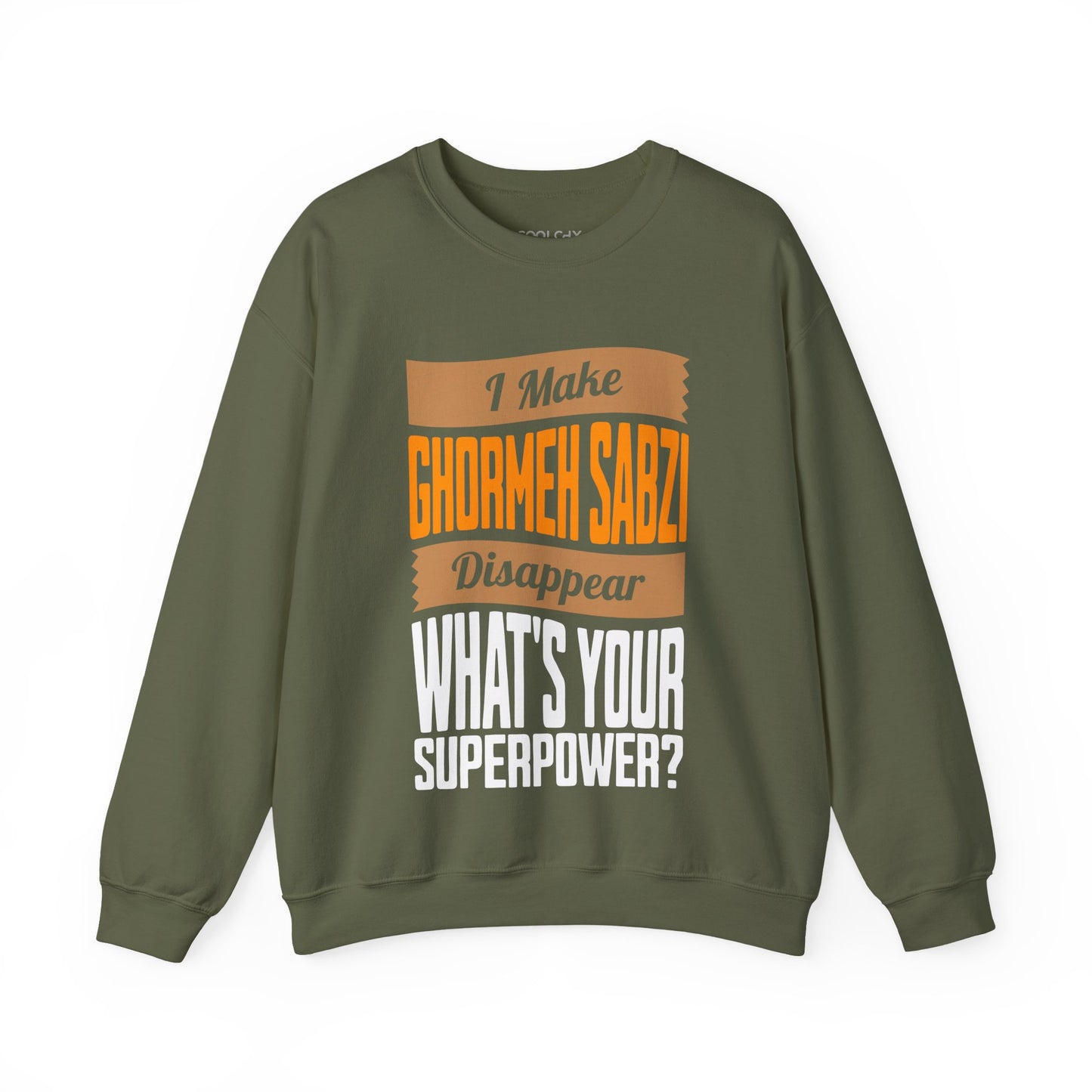 I make Ghormeh Sabzi disappear Sweatshirt