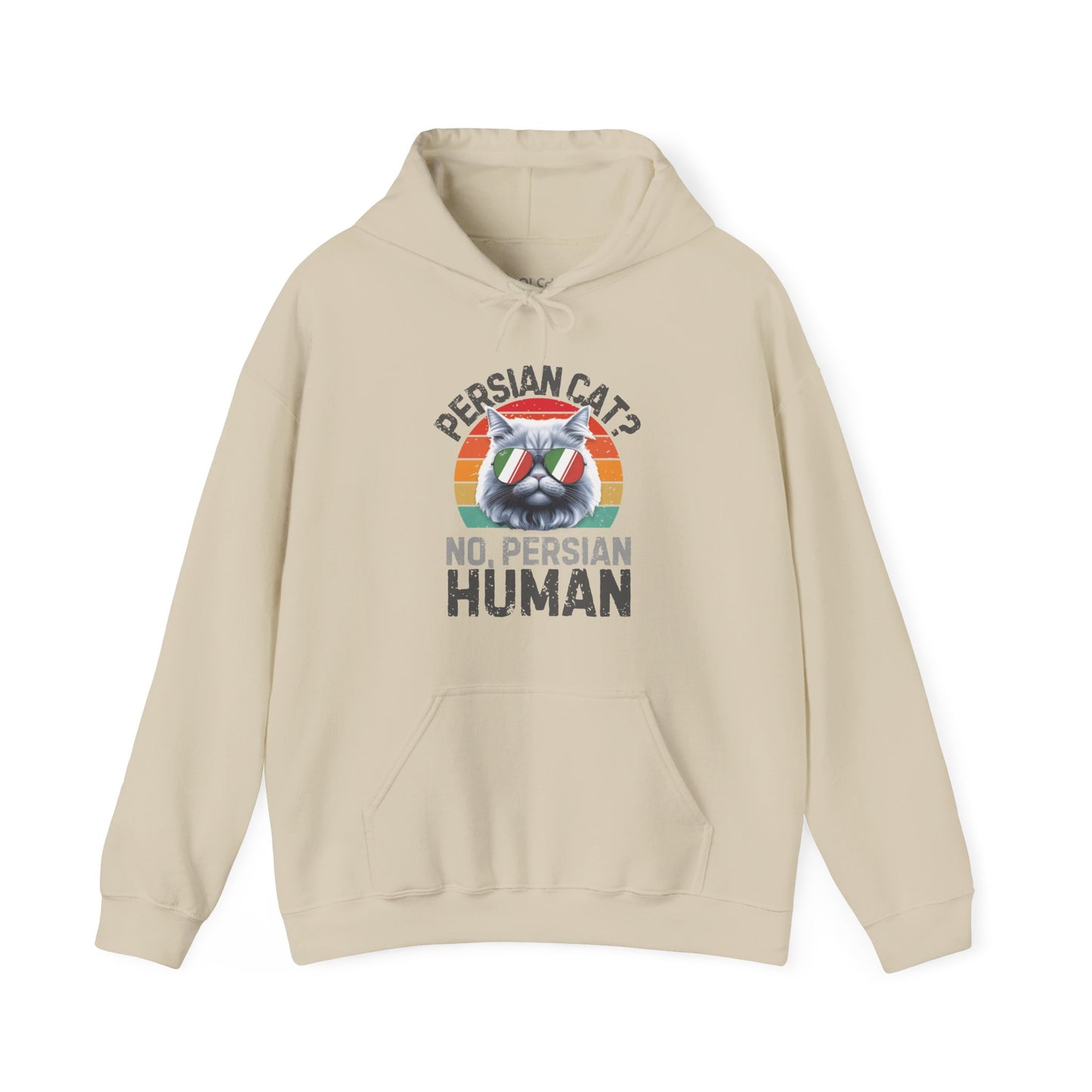 Persian Cat Human Hoodie