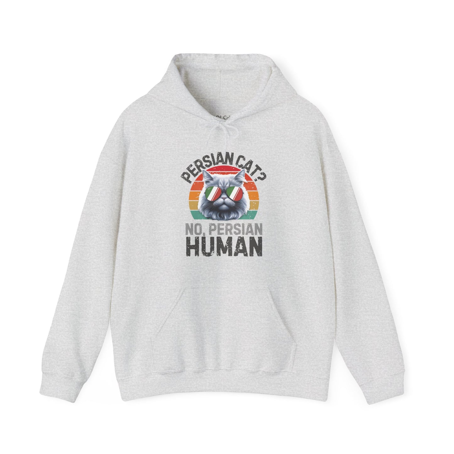 Persian Cat Human Hoodie
