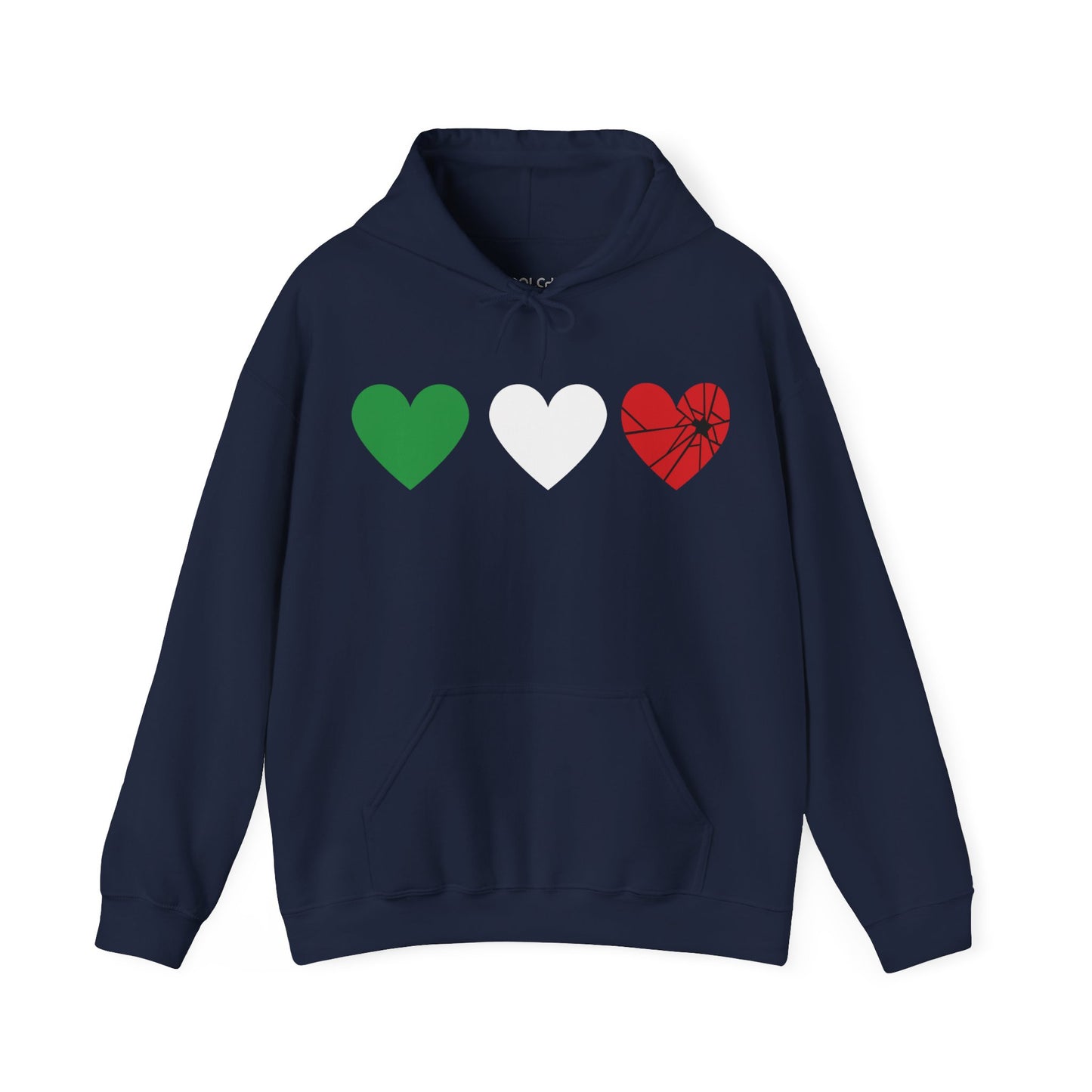 Iran Shattered Heart Hoodie