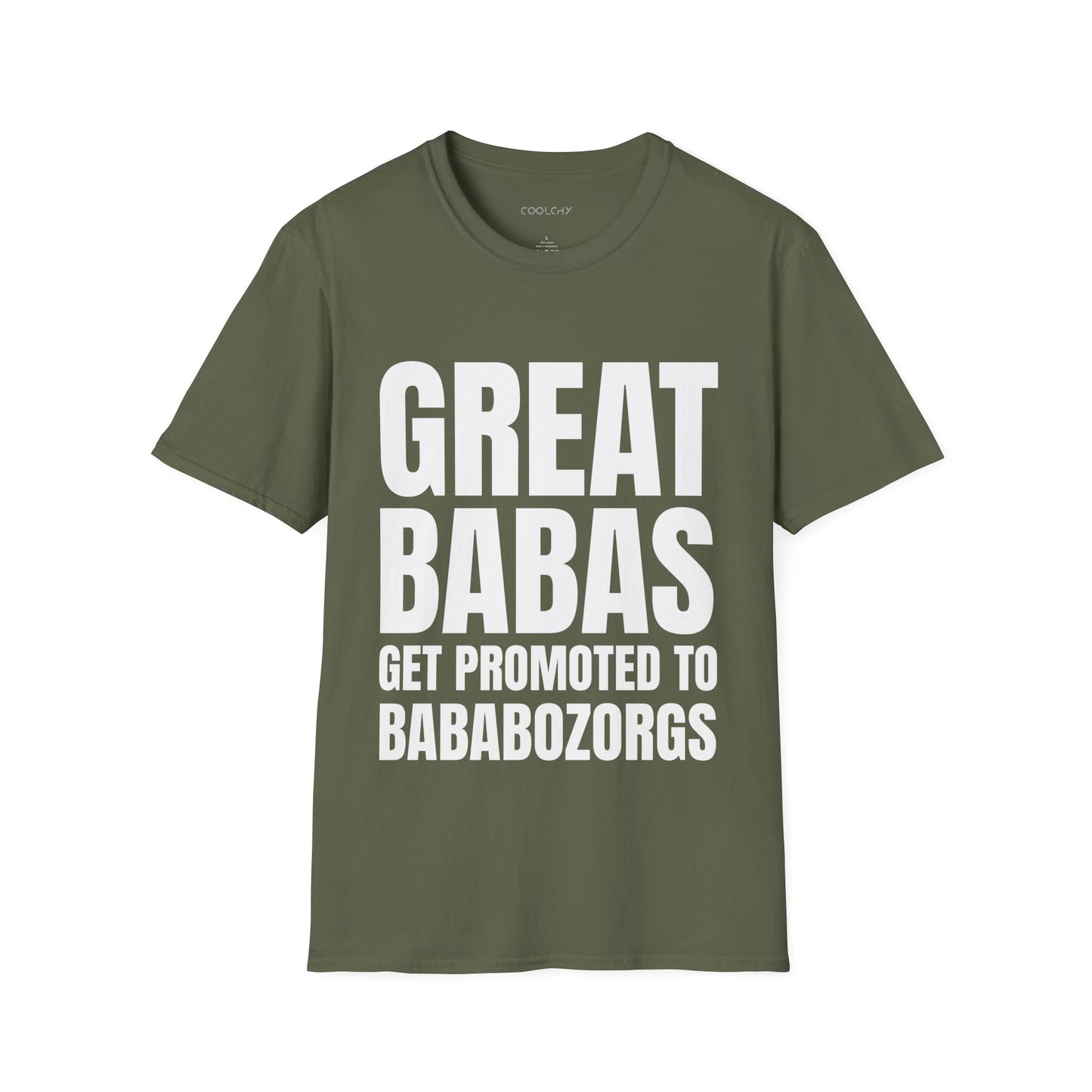 Great Babas Get Promoted to Bababozorgs Unisex T-Shirt