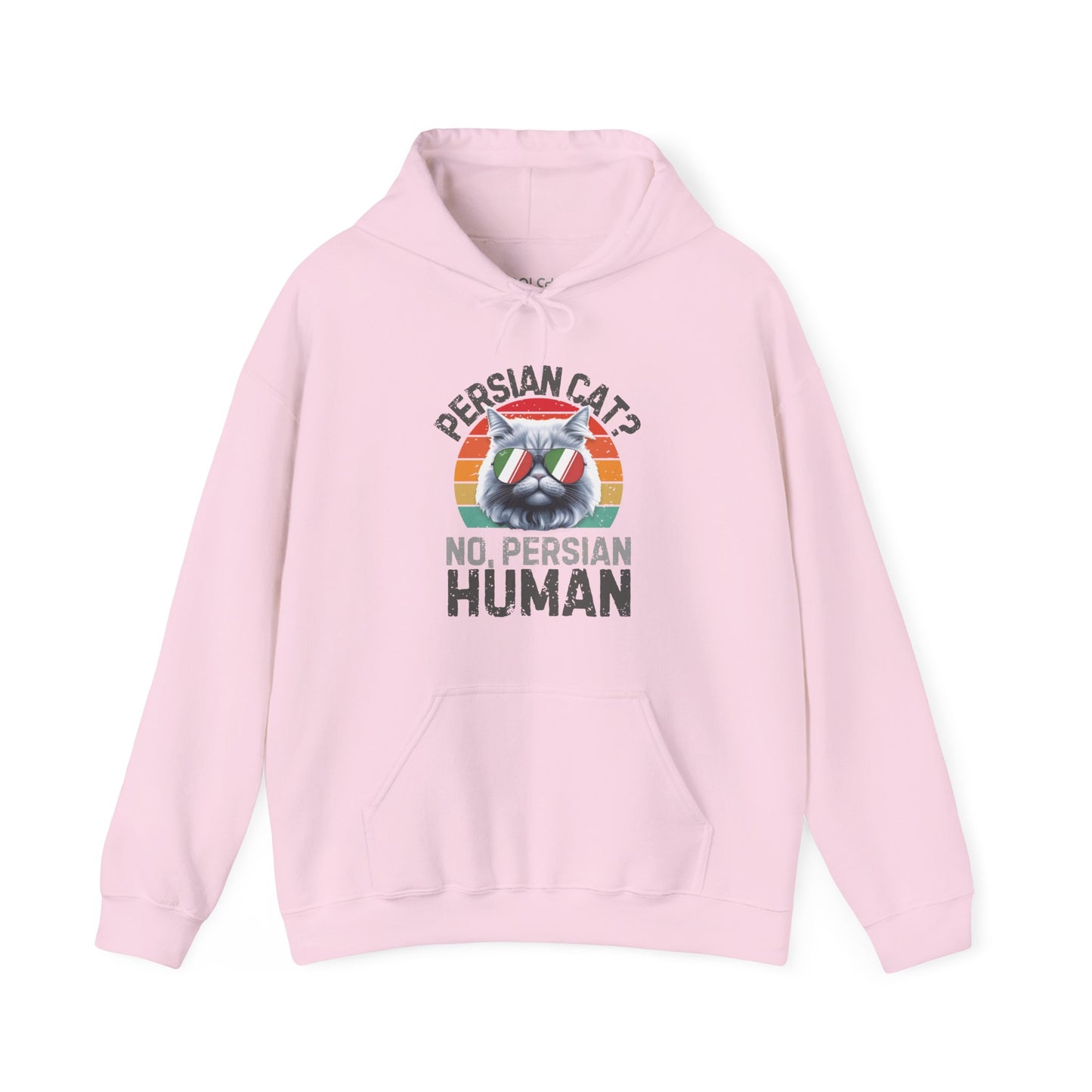 Persian Cat Human Hoodie