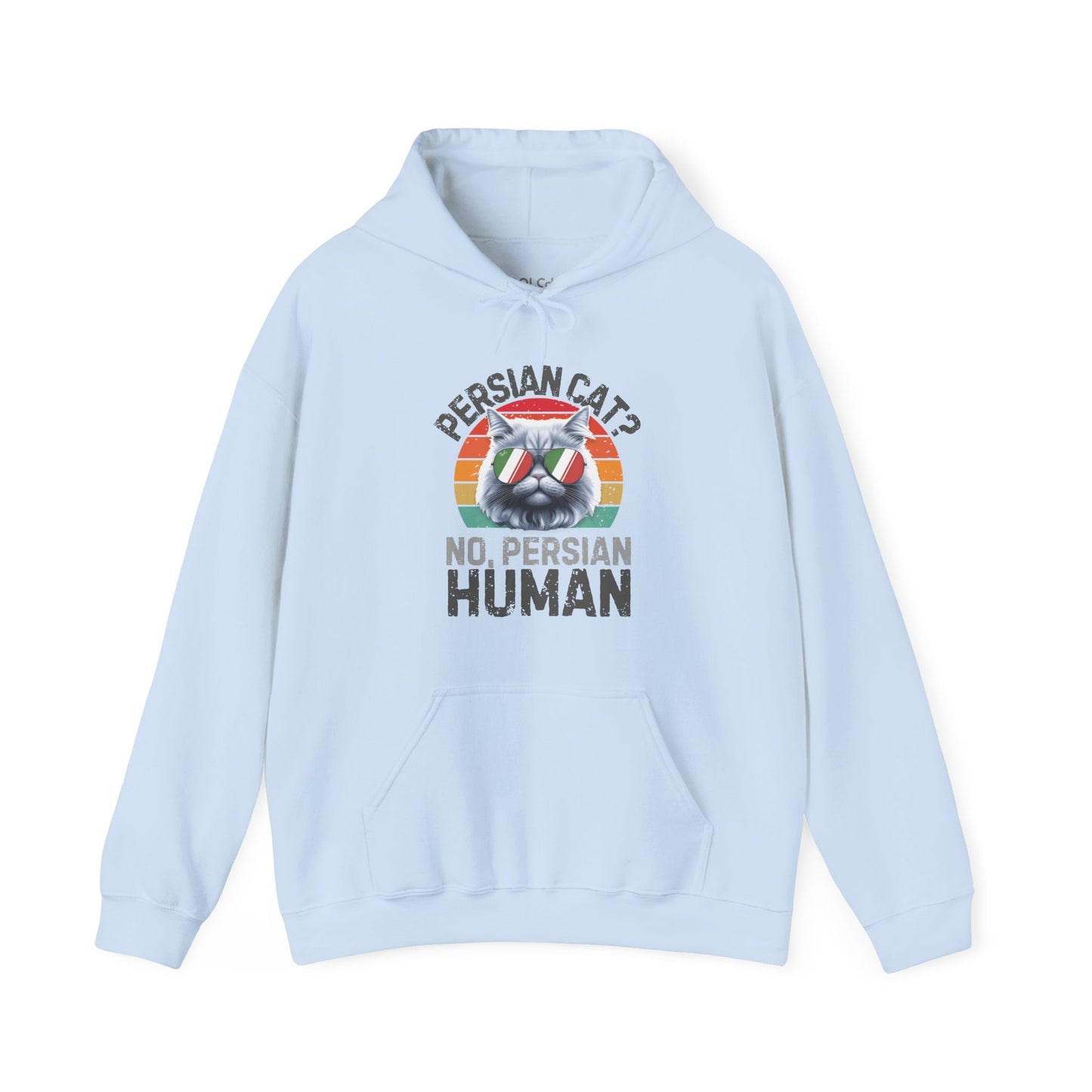 Persian Cat Human Hoodie