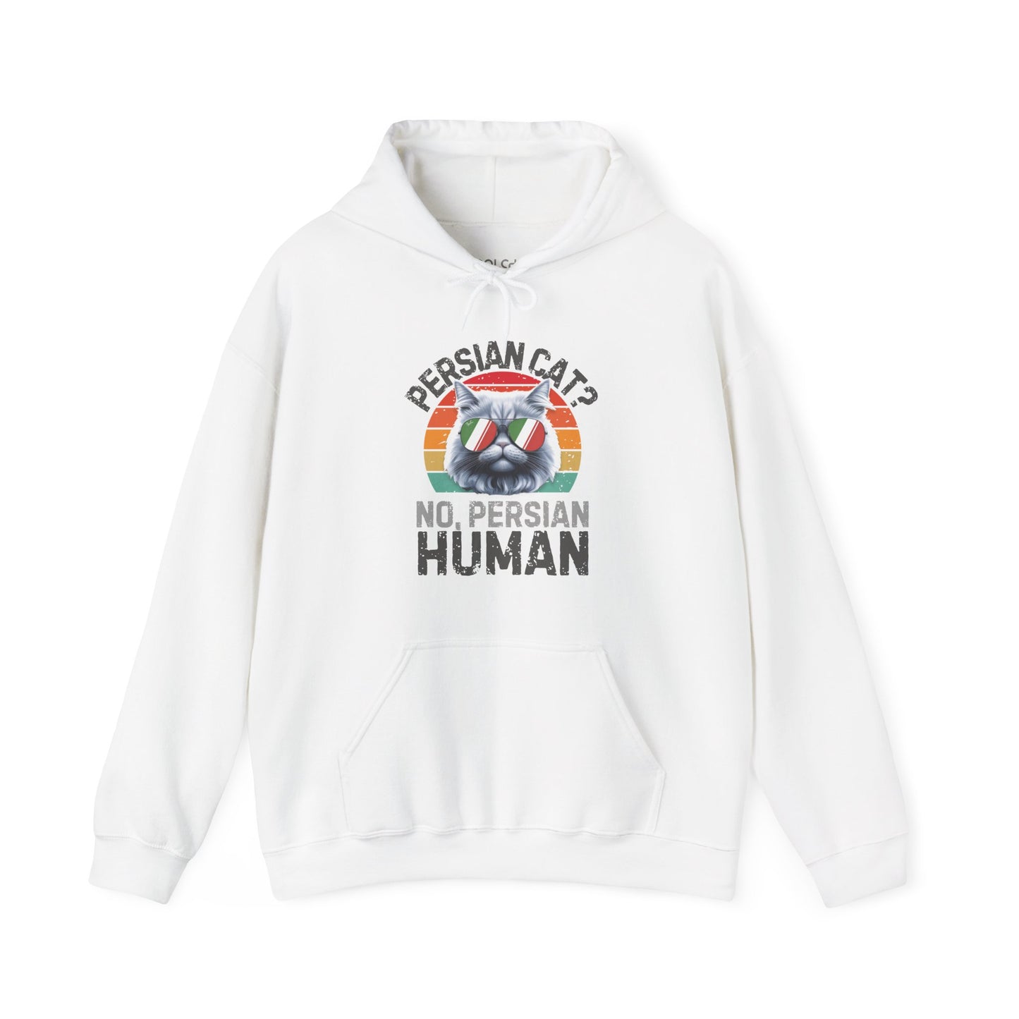 Persian Cat Human Hoodie