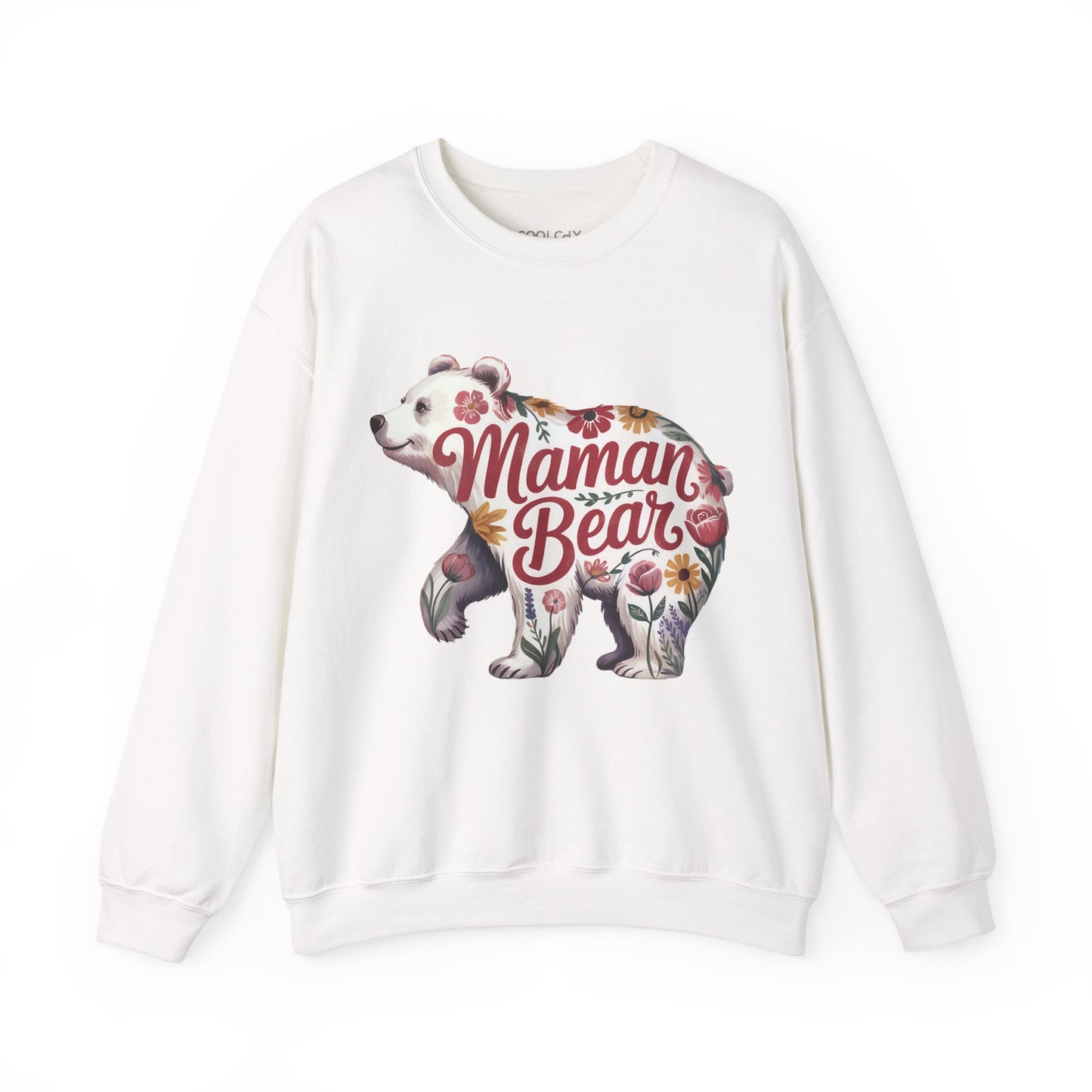 Maman Bear Floral Sweatshirt