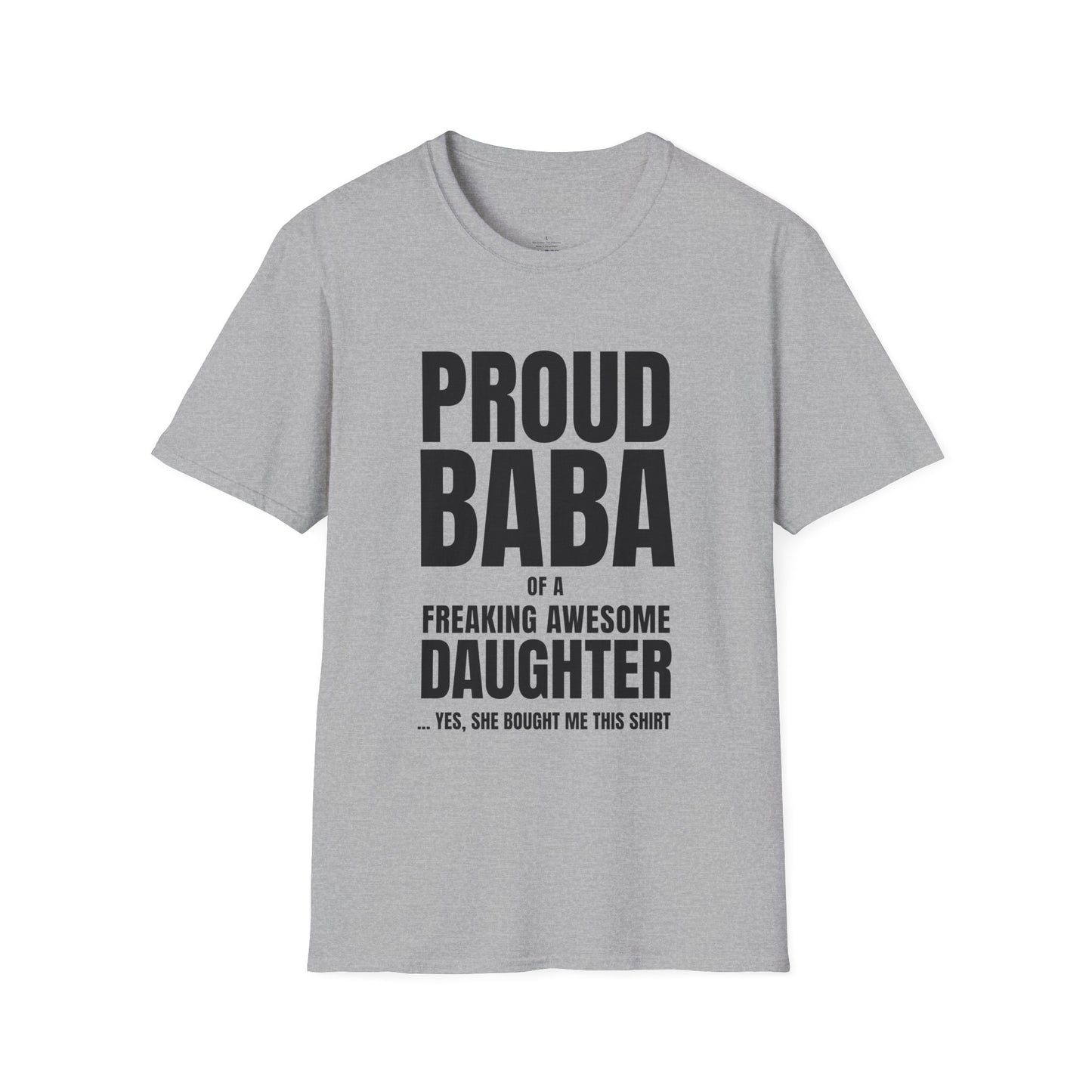 Proud Baba of a Daughter Unisex T-Shirt
