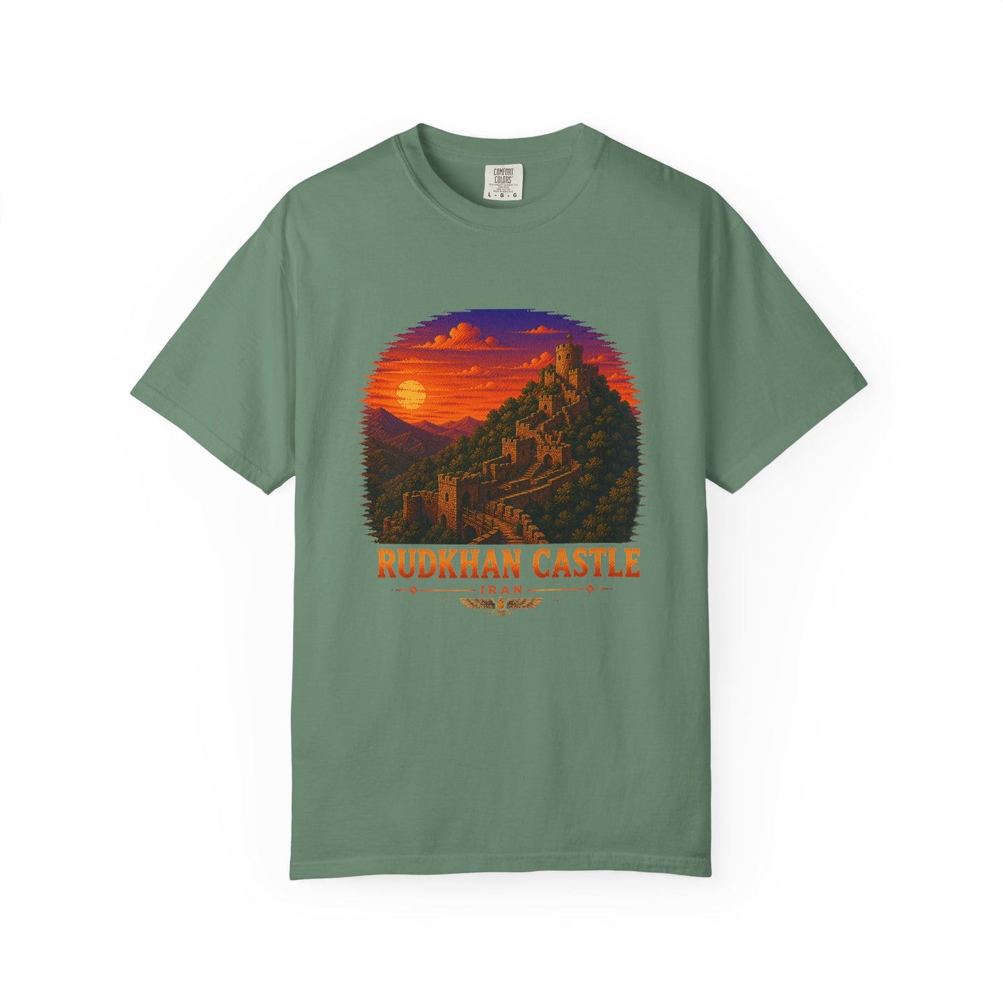 Rudkhan Castle - Pixel Art Premium Tee