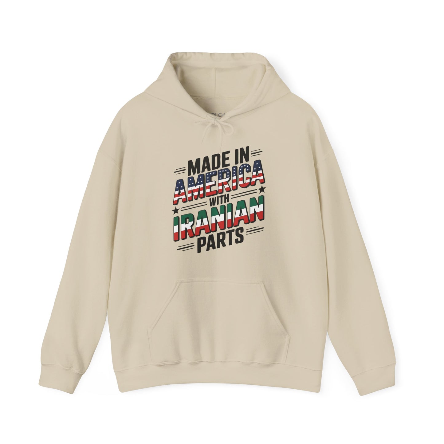Made in America, with Iranian Parts Hoodie