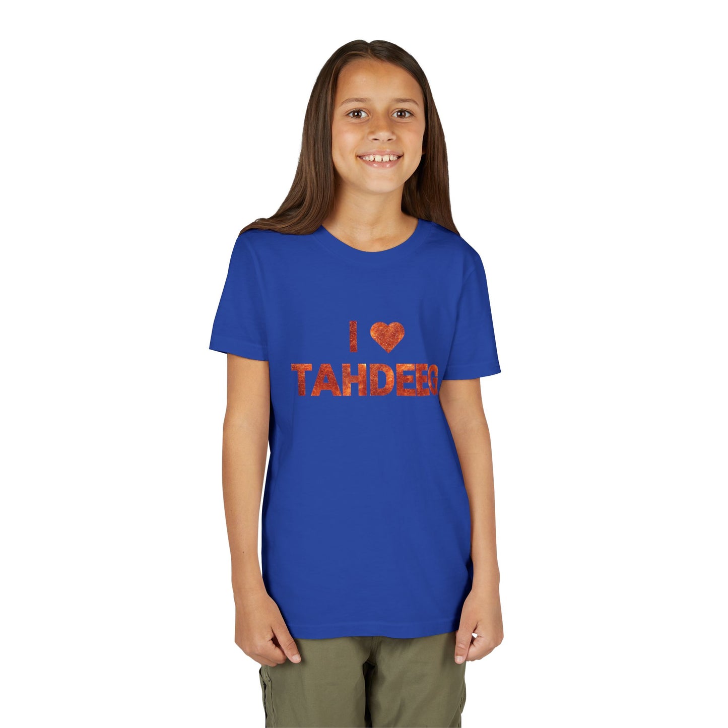 I Love Tahdeeg Youth Tee