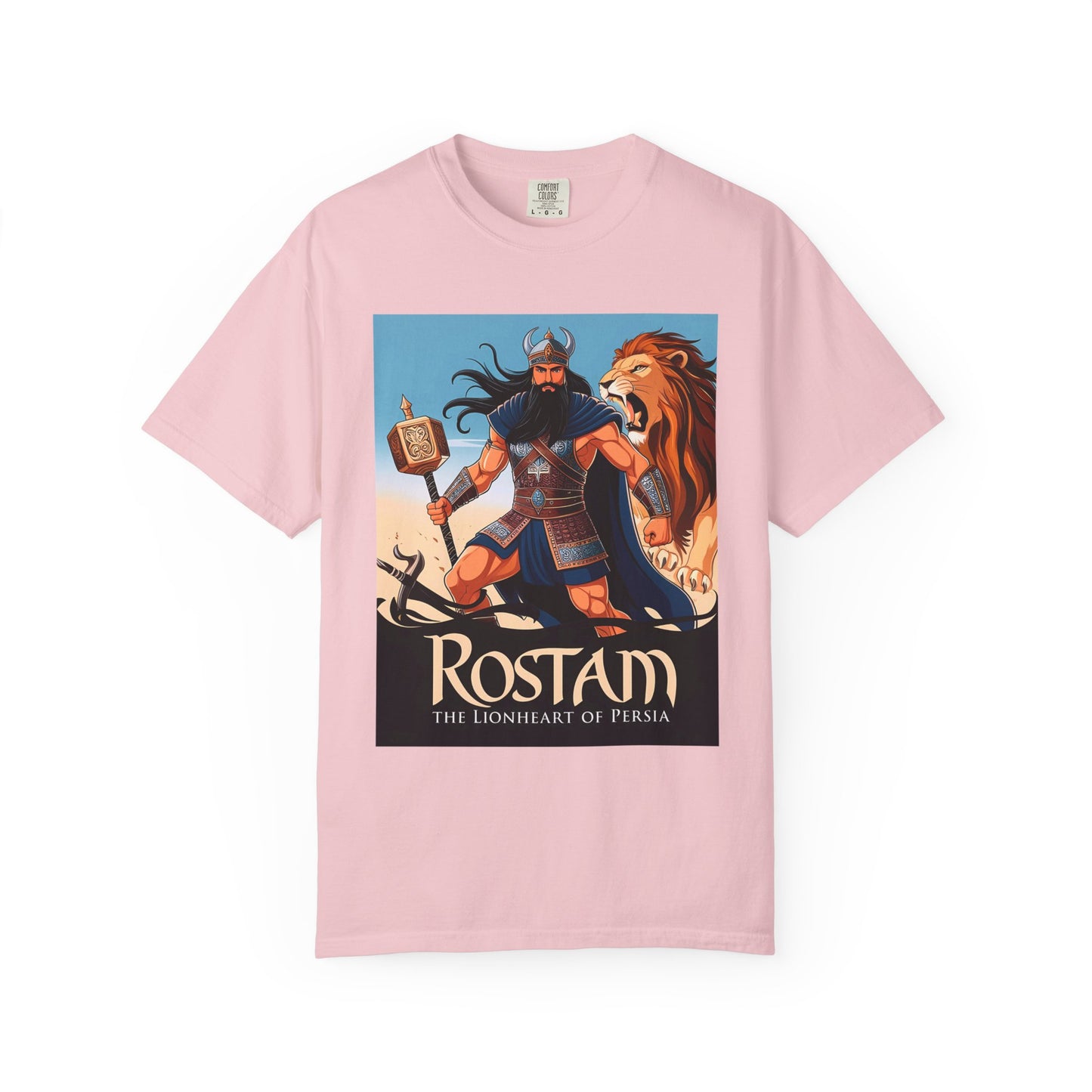 Rostam, the Lionheart of Persia Premium Tee