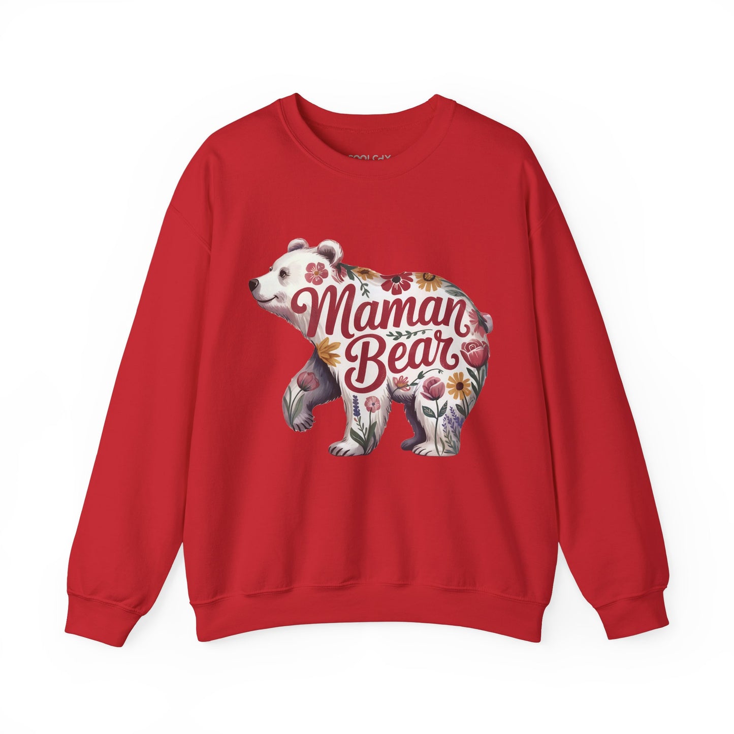 Maman Bear Floral Sweatshirt