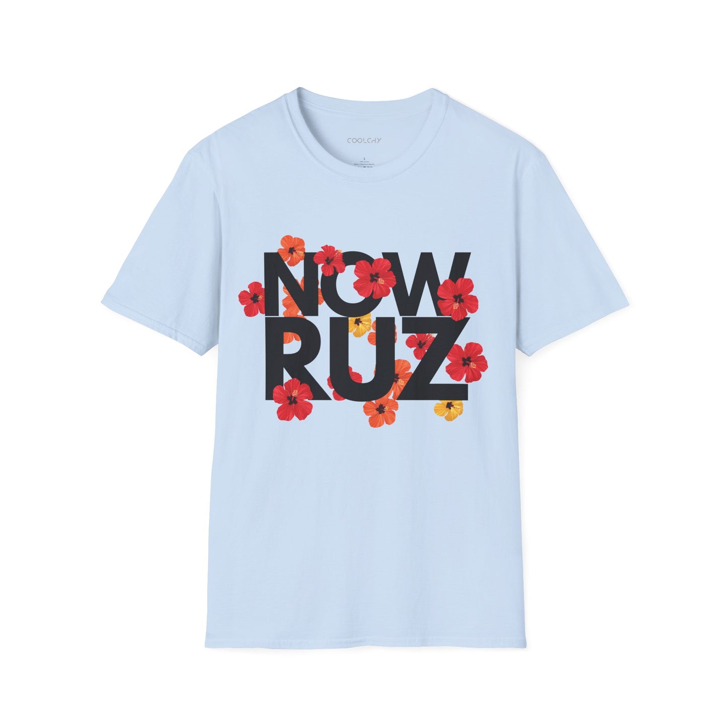 Nowruz - Floral Typography T-Shirt