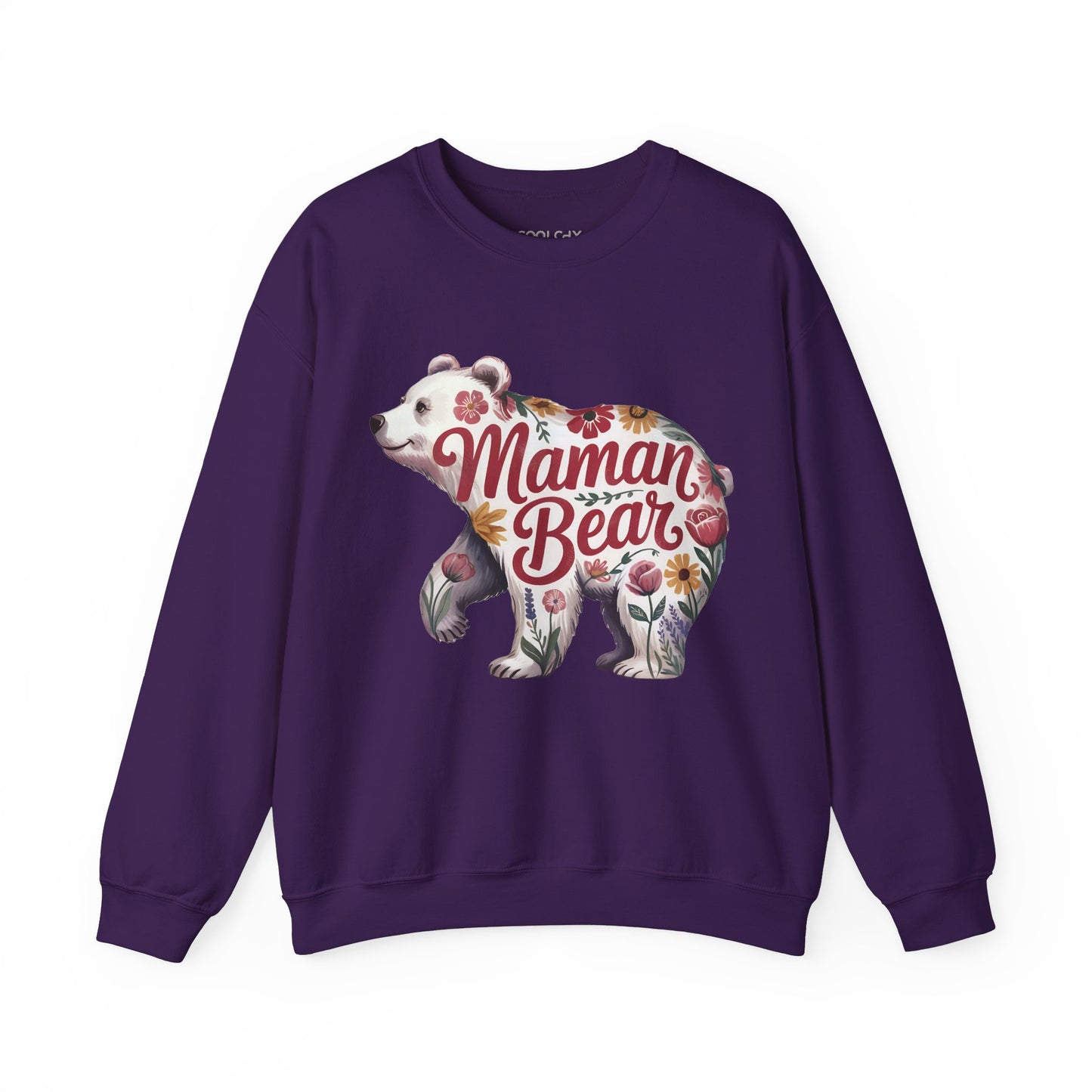 Maman Bear Floral Sweatshirt