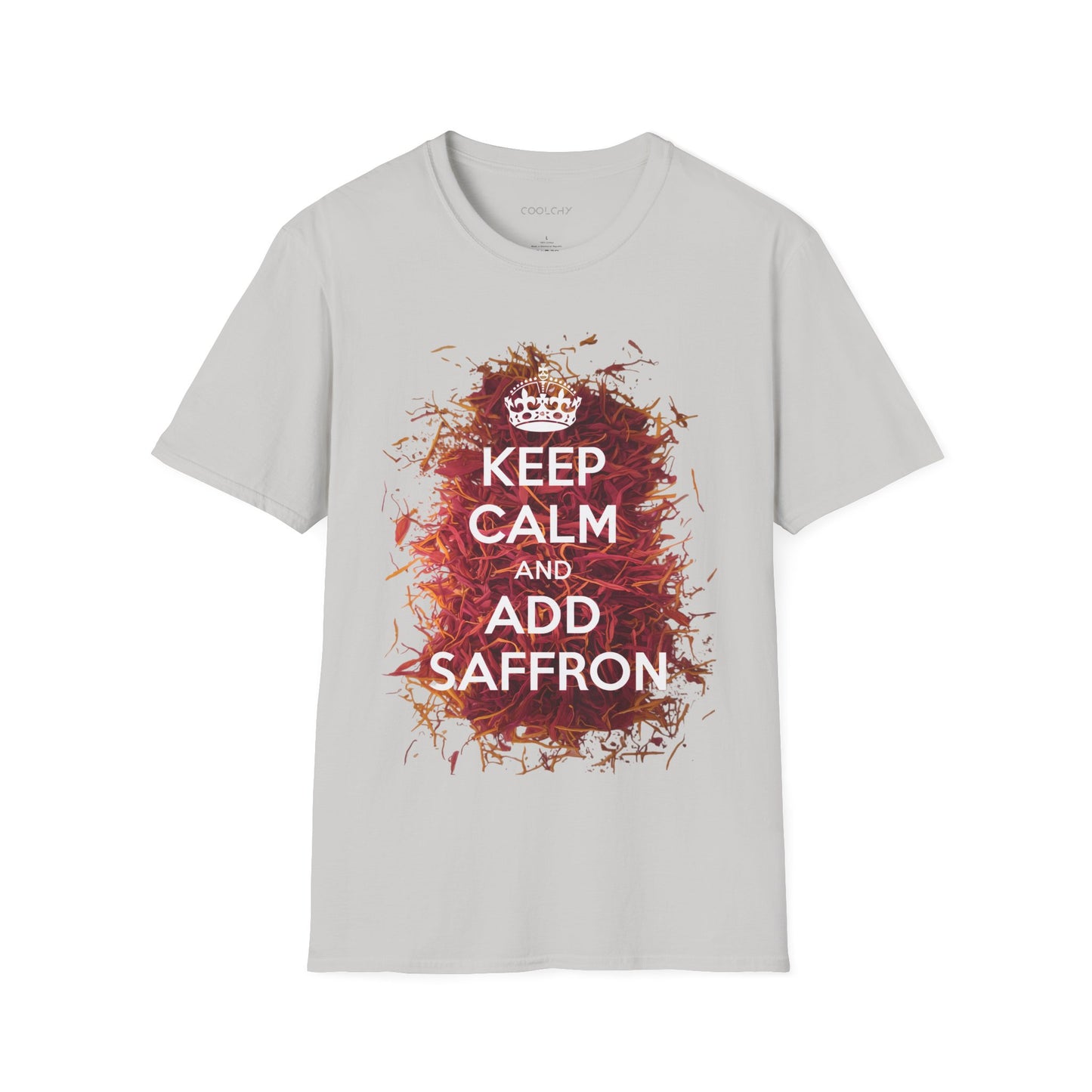 Keep Calm and Add Saffron Unisex T-Shirt