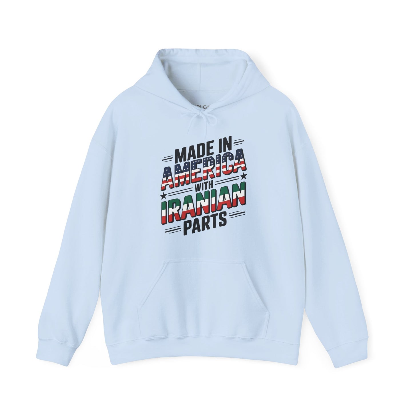 Made in America, with Iranian Parts Hoodie