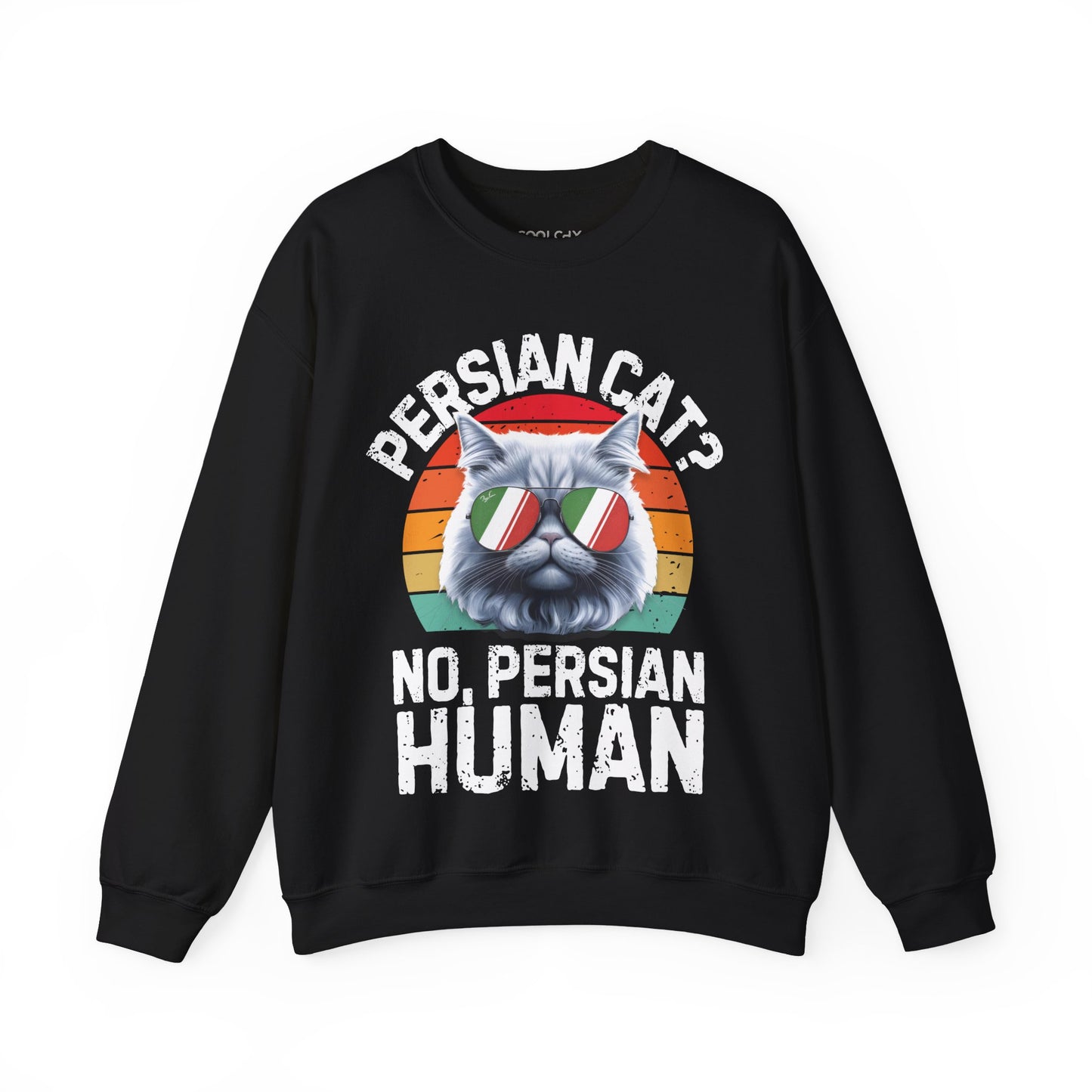 Persian Cat Human Sweatshirt