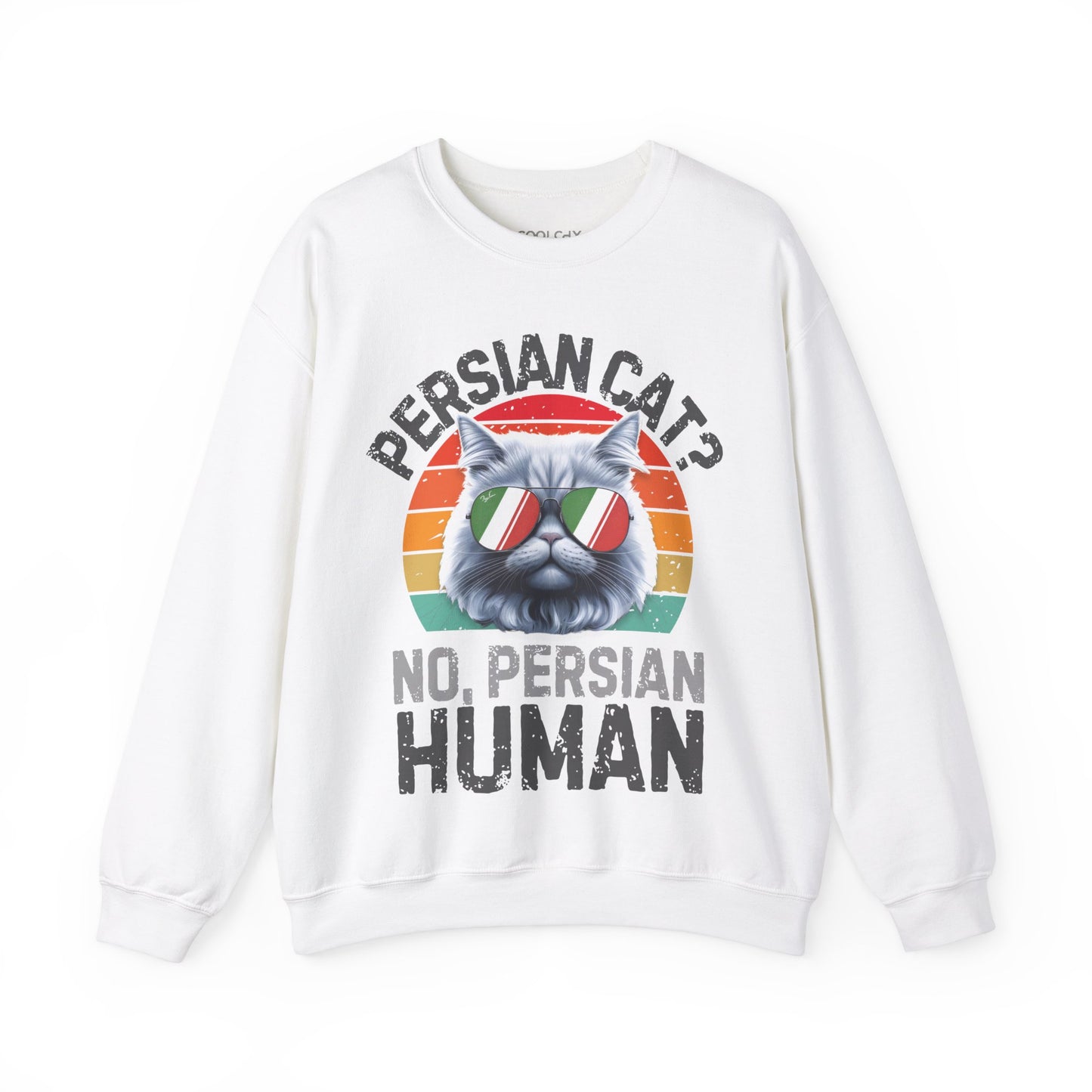 Persian Cat Human Sweatshirt