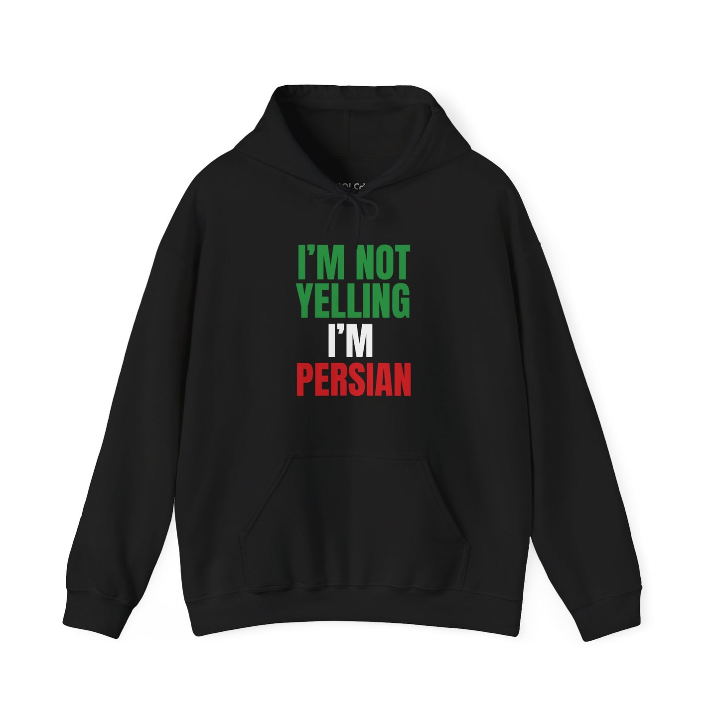I'M NOT YELLING, I'M PERSIAN Hoodie