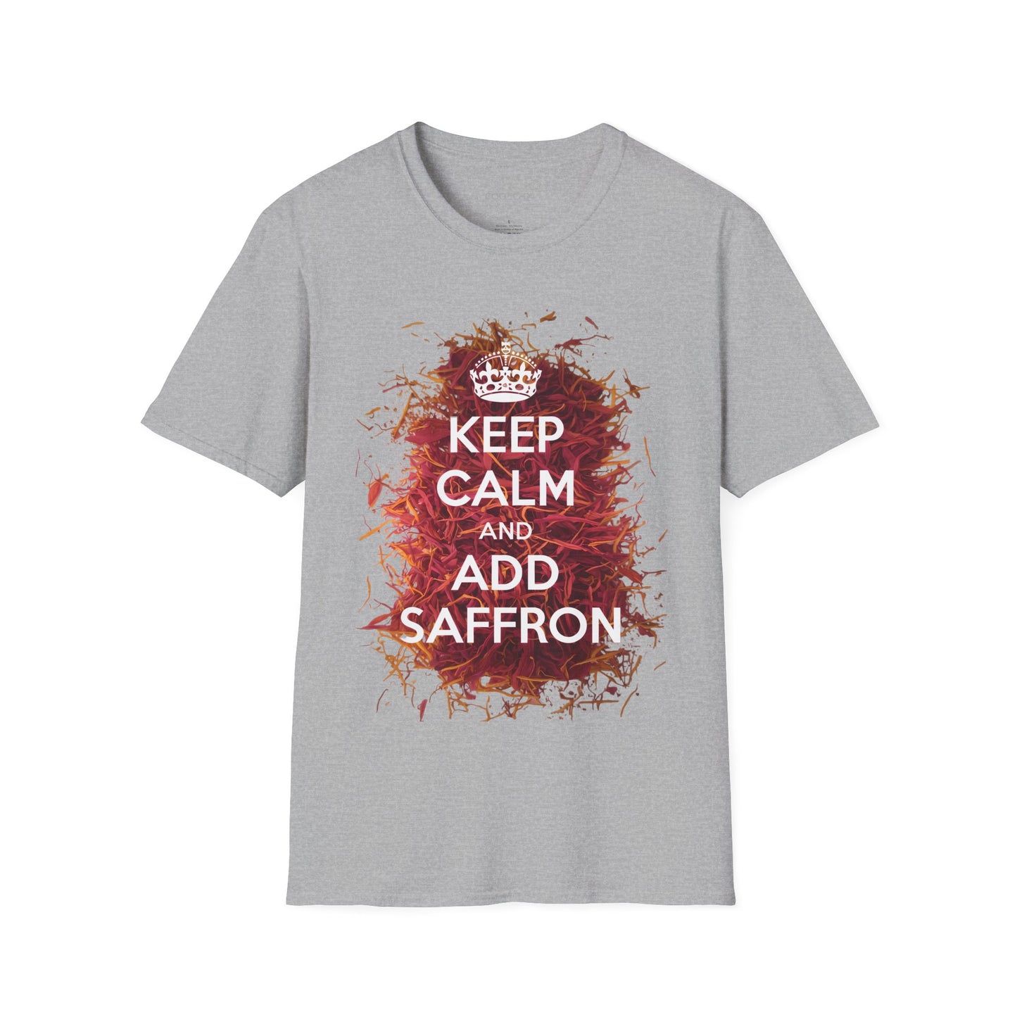Keep Calm and Add Saffron Unisex T-Shirt