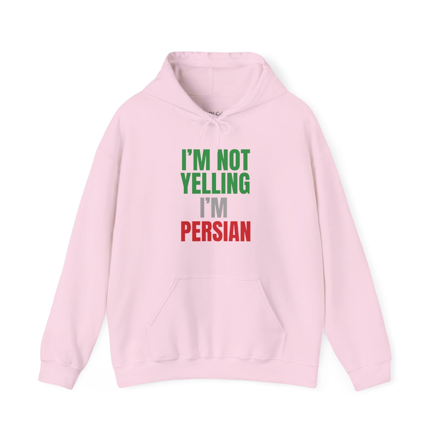 I'M NOT YELLING, I'M PERSIAN Hoodie