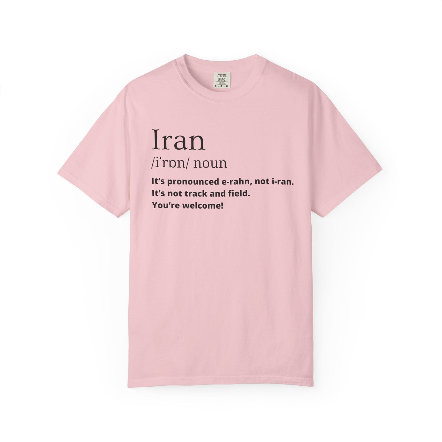 Iran Pronunciation Premium Tee