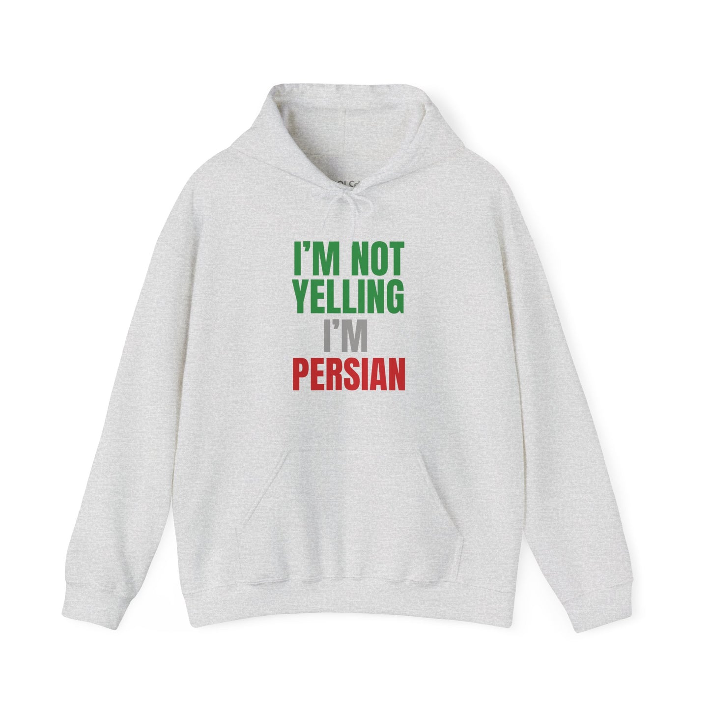I'M NOT YELLING, I'M PERSIAN Hoodie