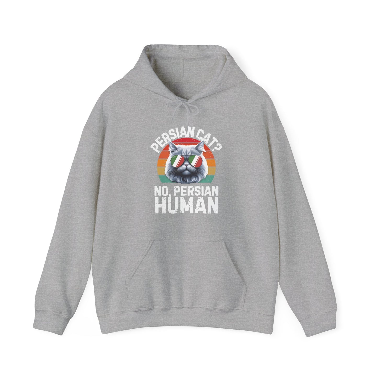 Persian Cat Human Hoodie