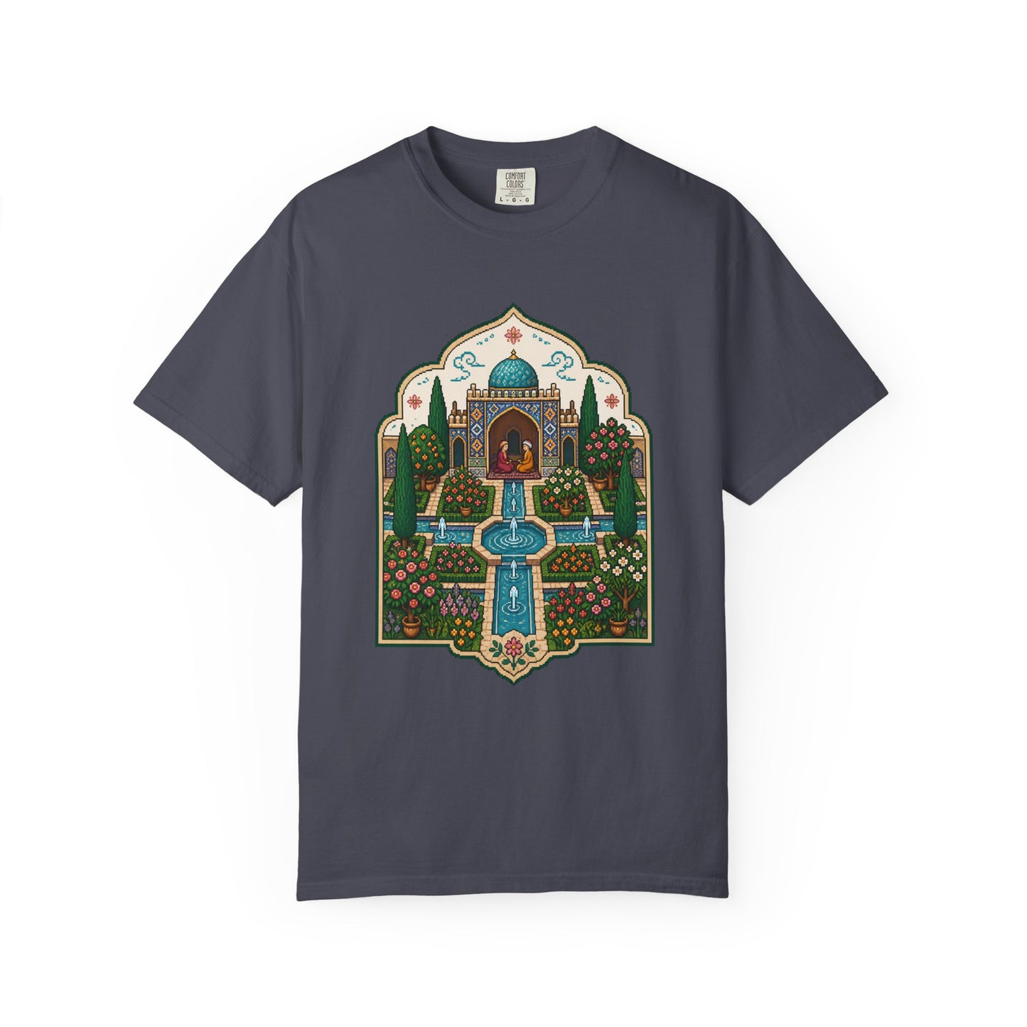 Persian Garden Miniature - Pixel Art Premium Tee