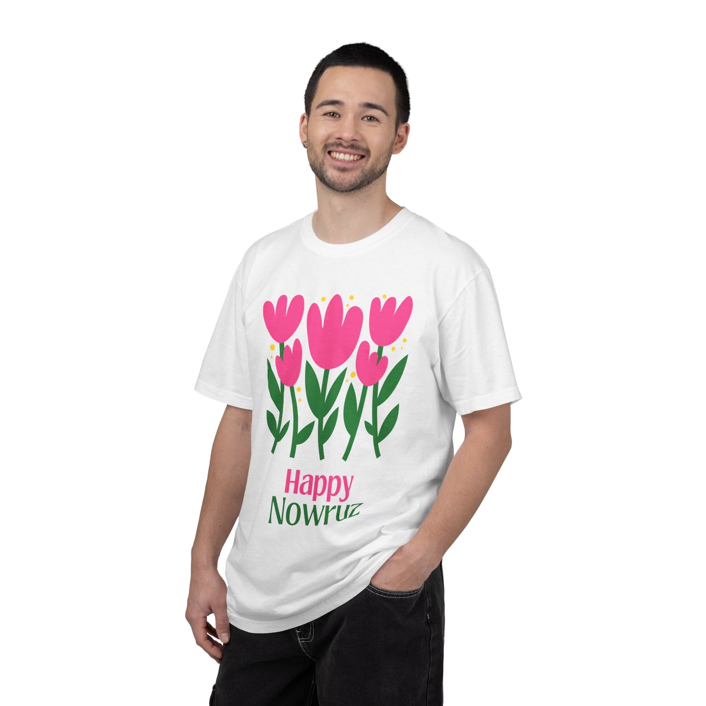 Happy Nowruz Tulips Premium Tee
