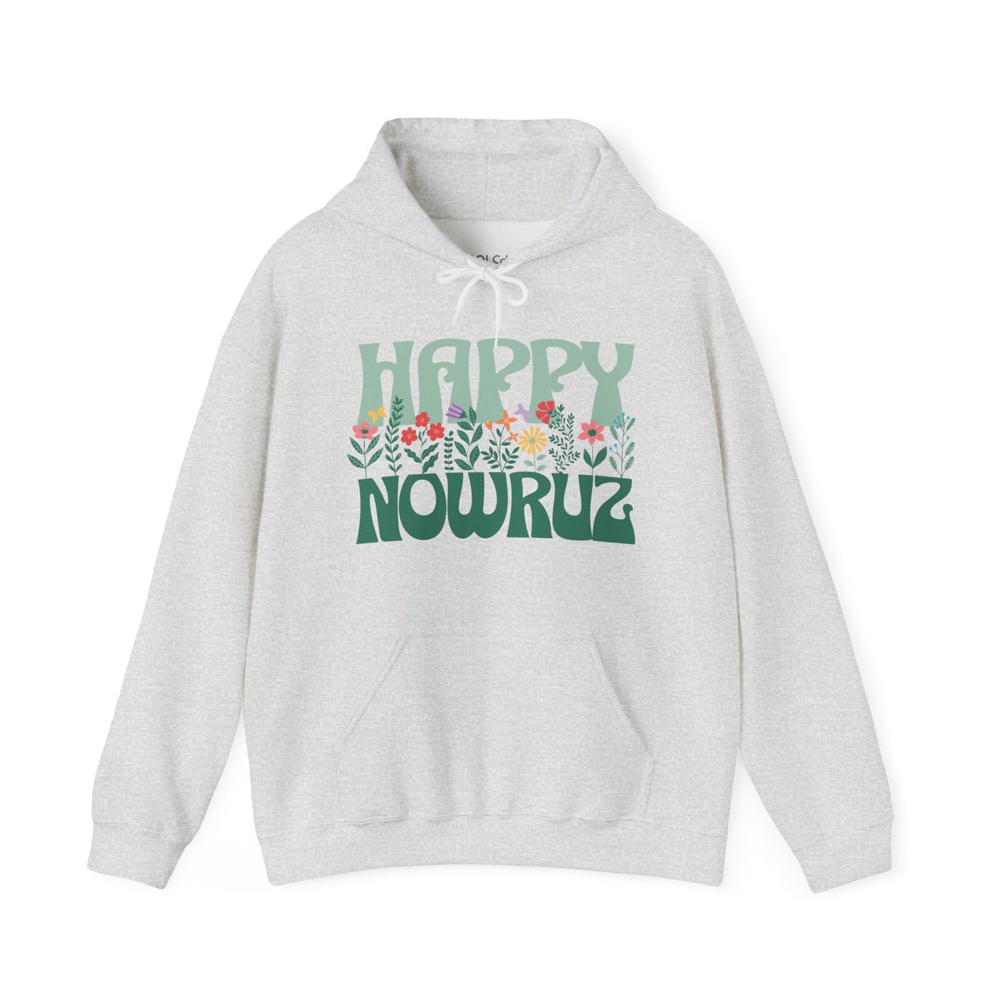 Happy Nowruz Floral Hoodie