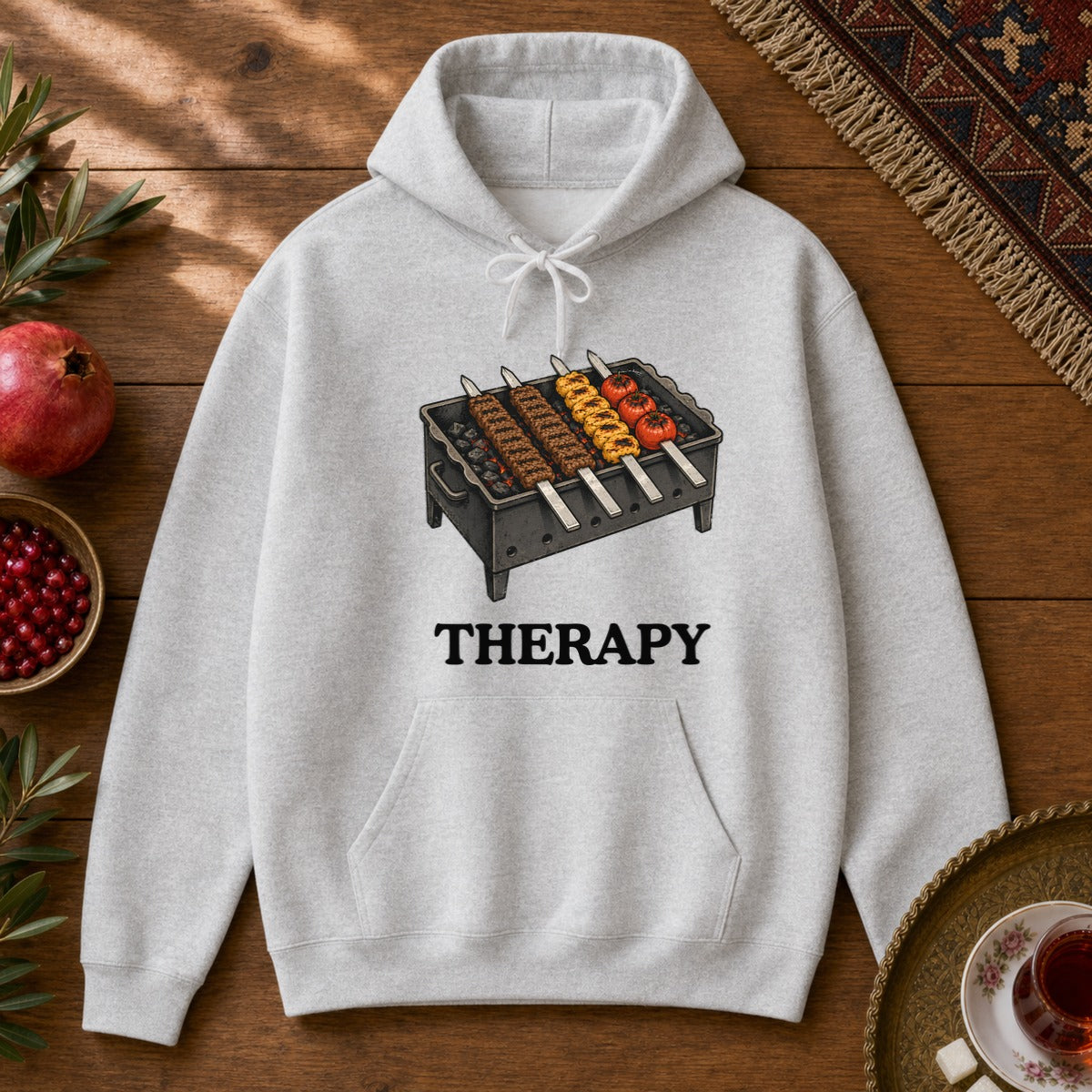 Therapy Hoodie - Ash