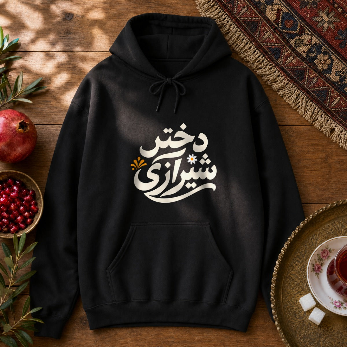 Dokhtar Shirazi Hoodie - Black