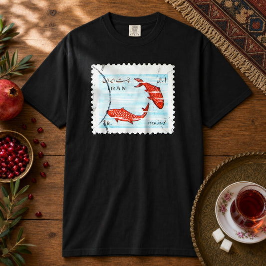 Nowruz Mahi Premium Tee - Black