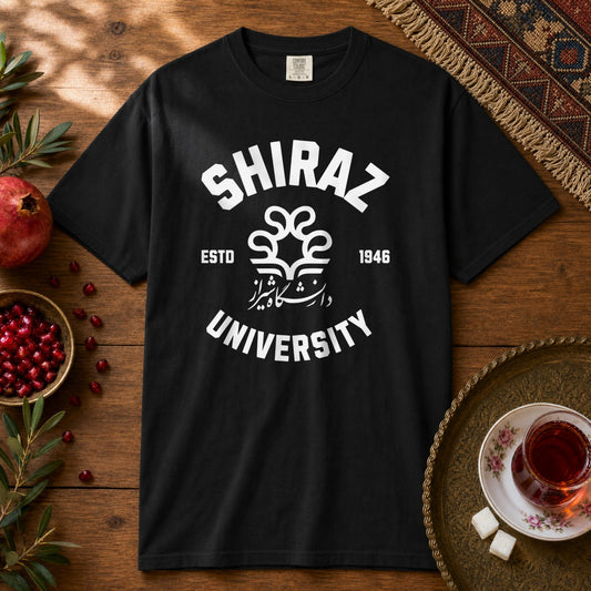 Shiraz University Premium Tee - Black