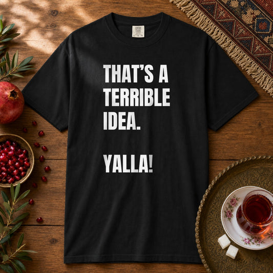 Yalla! Premium Tee - Black