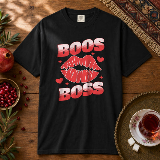 Boos Boss Premium Tee - Black
