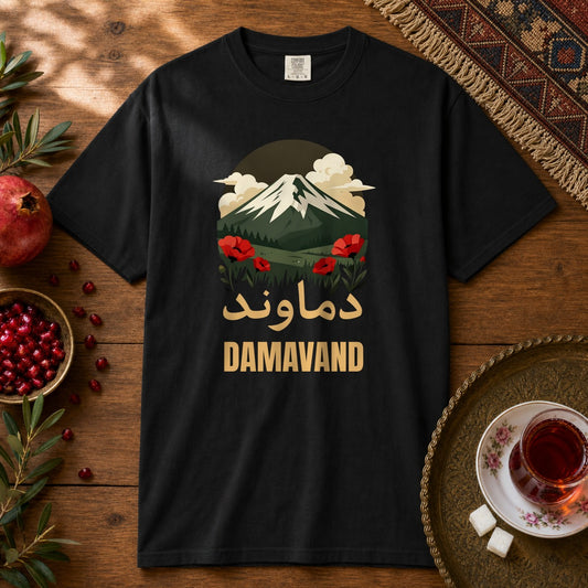 Damavand Dream Premium Tee - Black