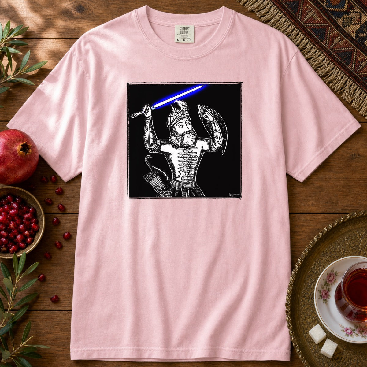 Rostam Skywalker Premium Tee - Blossom