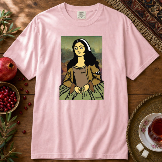 Mona Lisa Premium Tee - Blossom