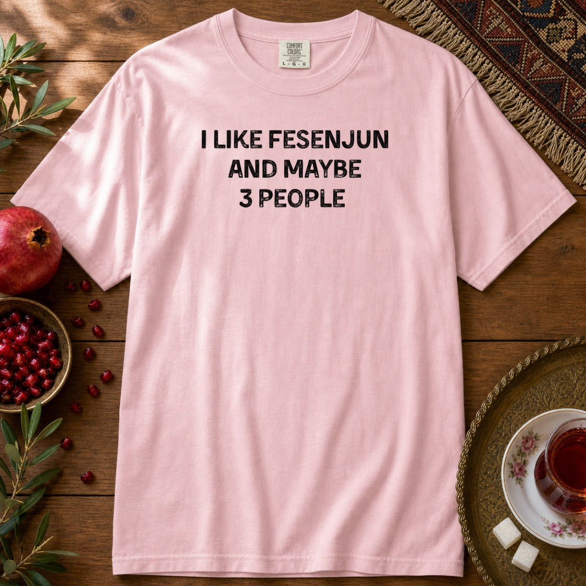 I Like Fesenjun Premium Tee - Blossom