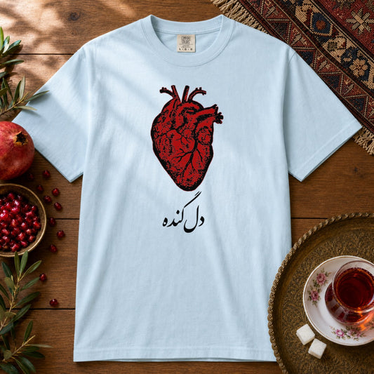 Del-Gondeh Premium Tee - Chambray