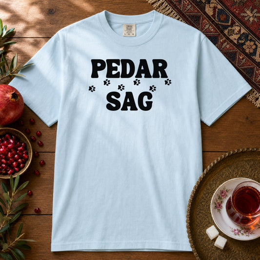 Pedar Sag Premium Tee - Chambray