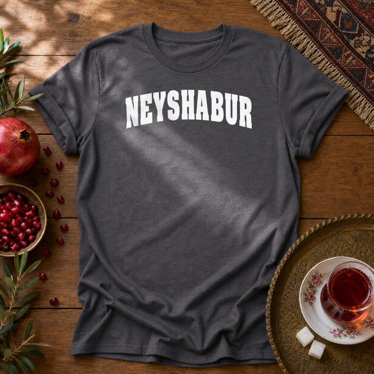 Neyshabur Unisex T-Shirt - Dark Heather