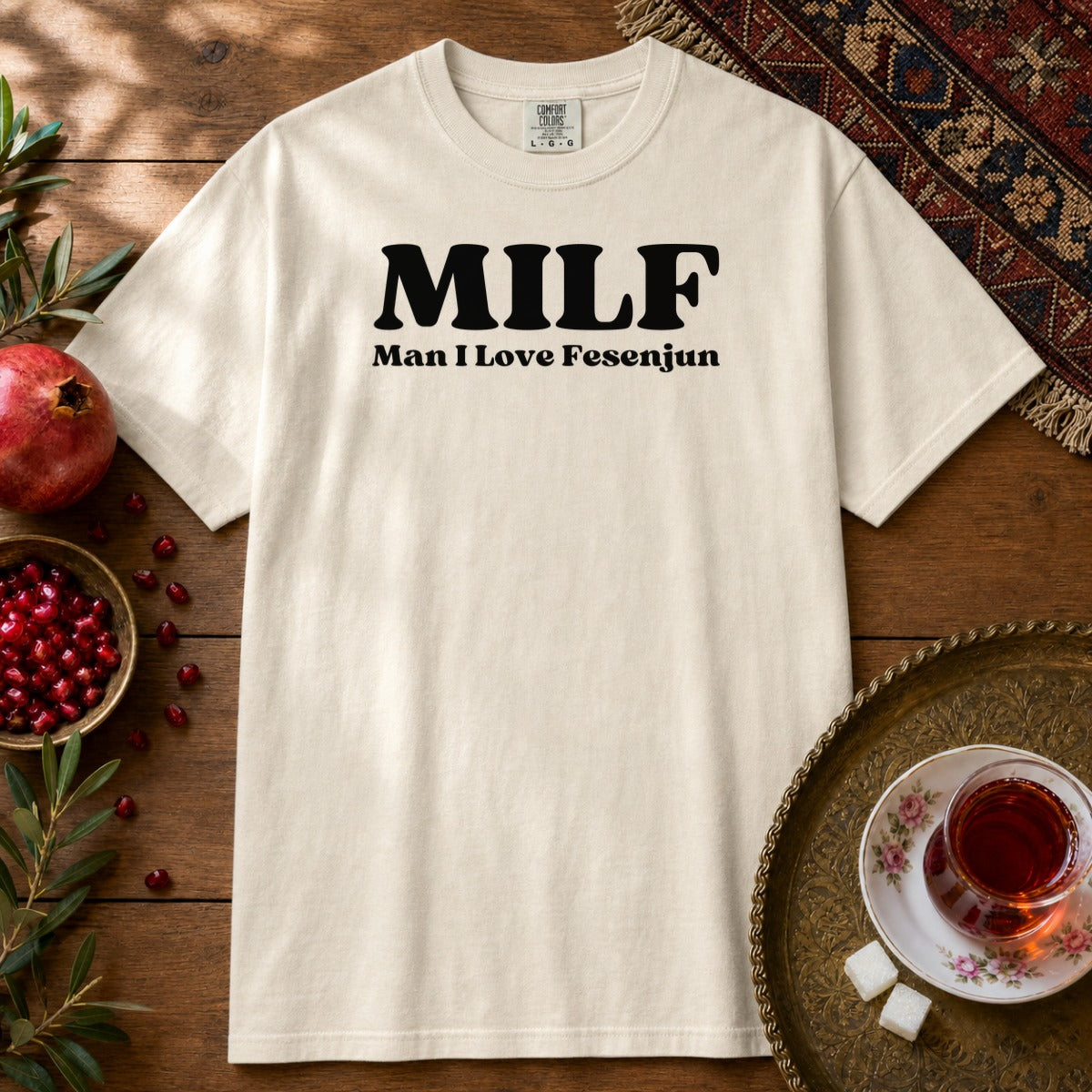 MILF - Man I Love Fesenjun Premium Tee - Ivory