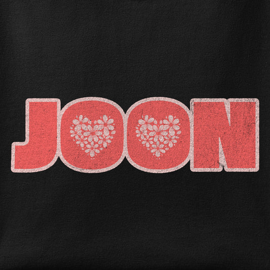 Close-up of the Joon Floral print showing ink detail on the fabric