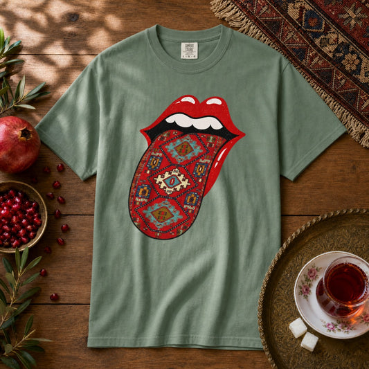Hot Lips Premium Tee - Light Green