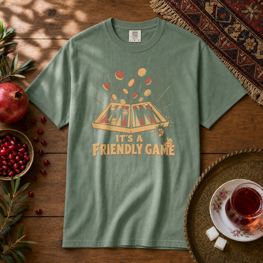 It's a Friendly Game Premium Tee - Light Green