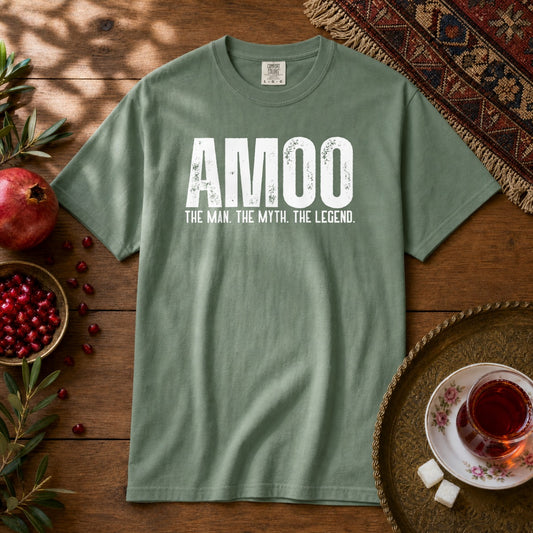 Amoo, the myth Premium Tee - Light Green